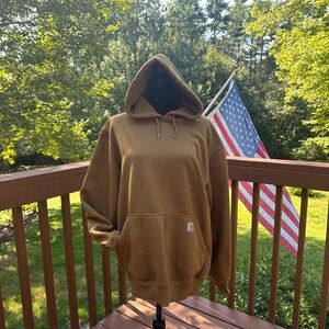 Carhartt Men's Rain Defender Loose Fit Heavyweight Sweatshirt (worn once)